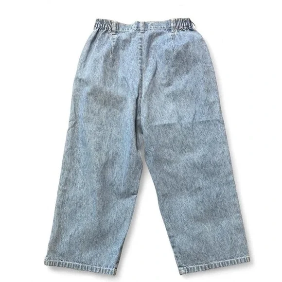 Vintage 90s Gloria Vanderbilt Cropped Jeans, Women's Size 4P - Picture 3 of 10